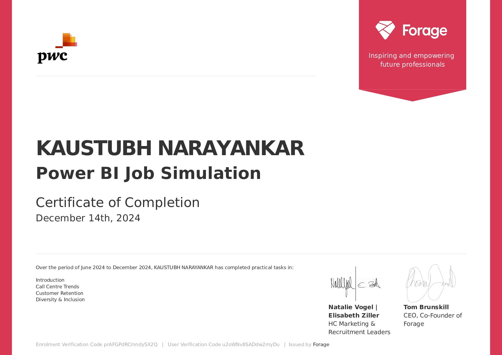 Certificate 12